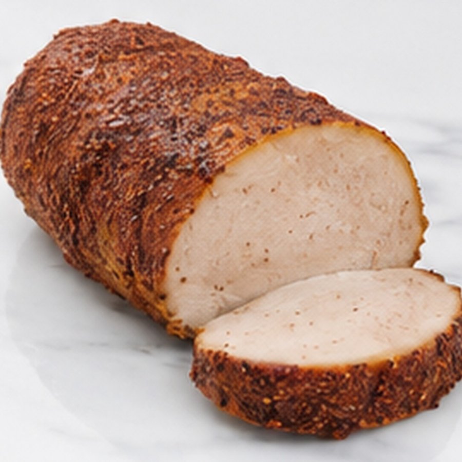 CHICKEN ROLL W/PASTRAMI RUB
