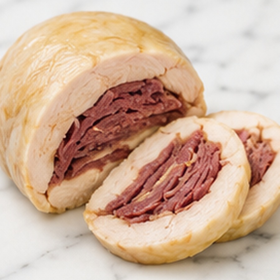 PICKLED CHICKEN W/BEEF PASTRAMI