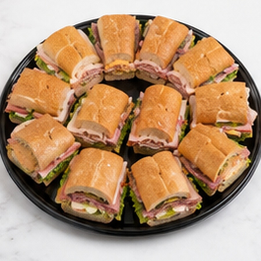 DELI SANDWICH PLATTER (12" 12PC ) - 12 INCH