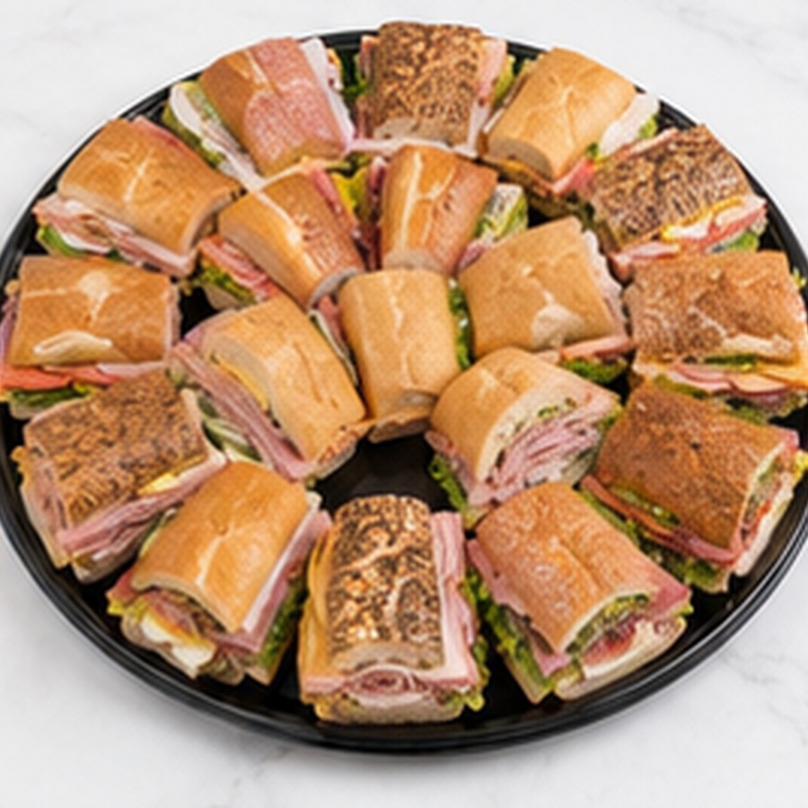 DELI SANDWICH PLATTER (14" 18 Pc) - 14 INCH