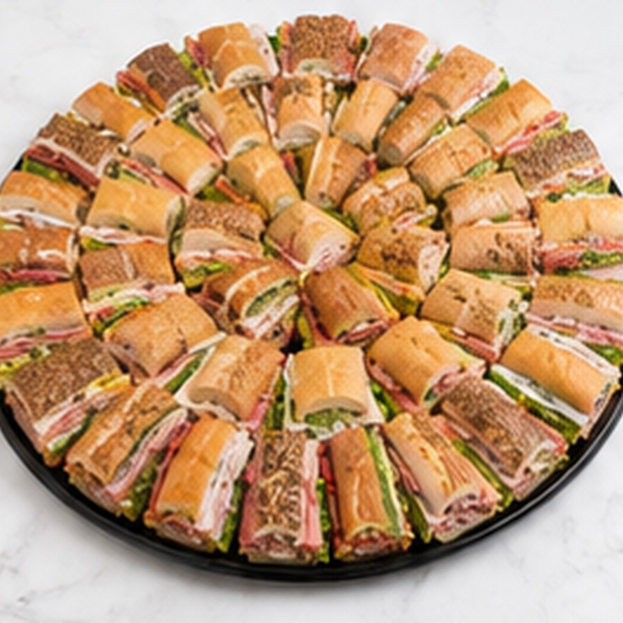 DELI SANDWICH PLATTER (18" 45pc ) - 18 INCH