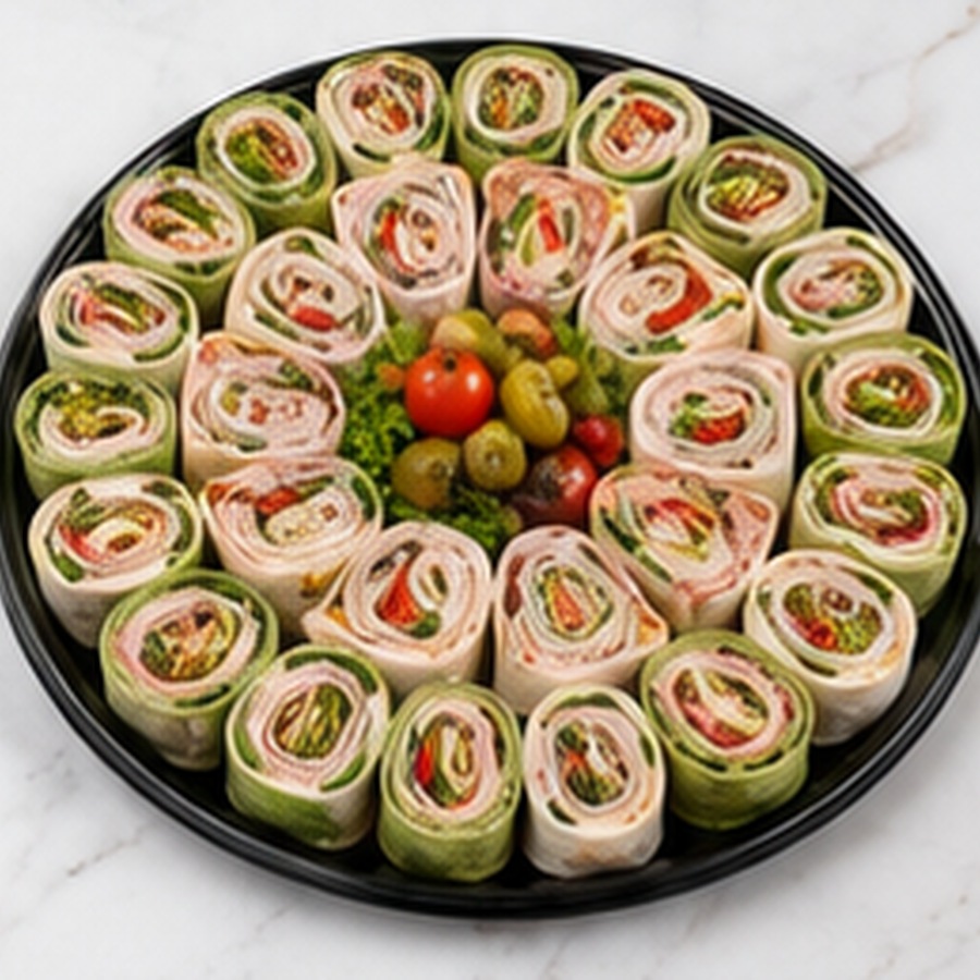 DELI WRAP PLATTER (14 INCH) - 14 INCH