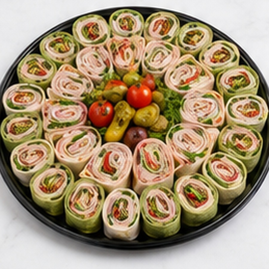 DELI WRAP PLATTER (18 INCH) - 18 INCH