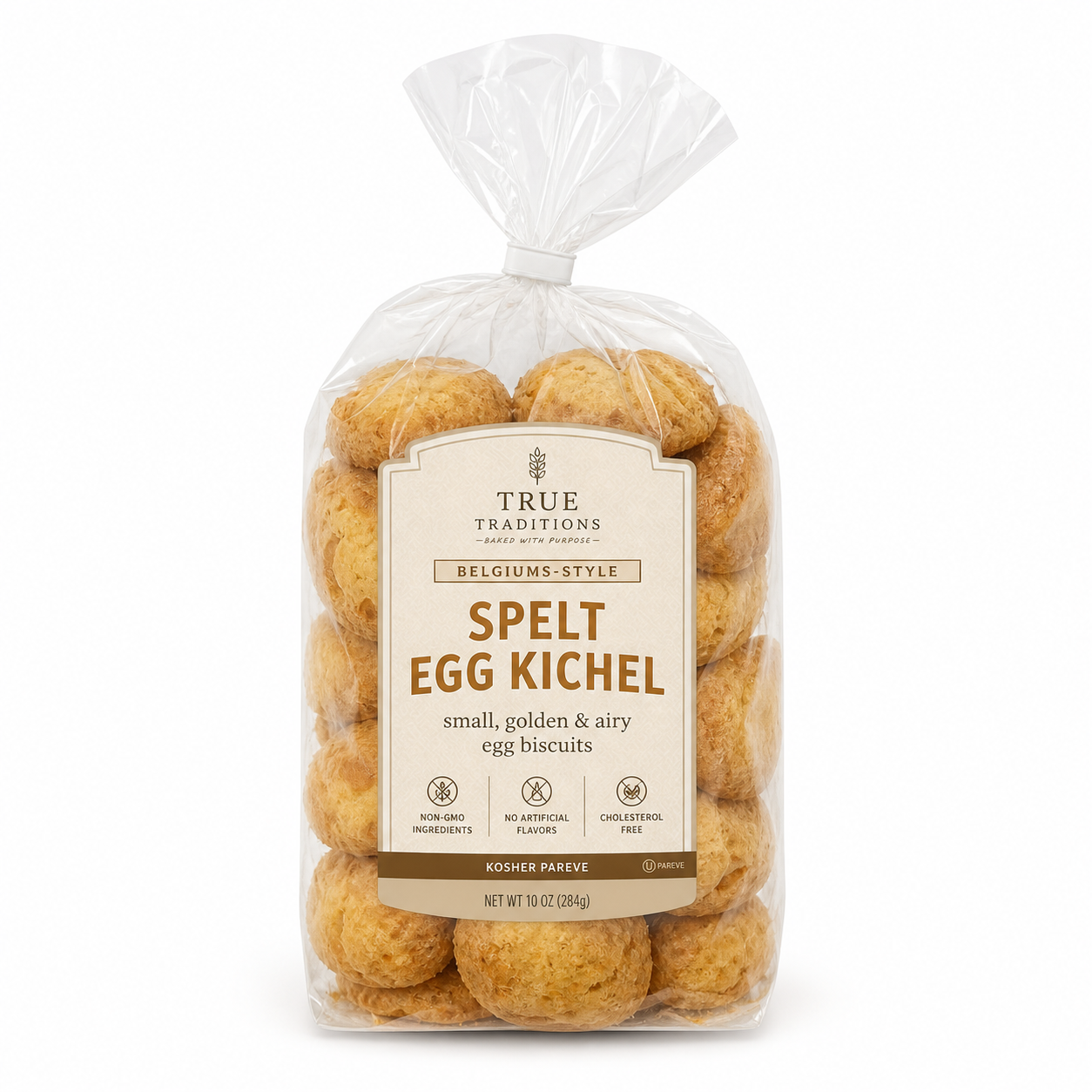 BELGIUMS EGG KICHEL "SPELT"