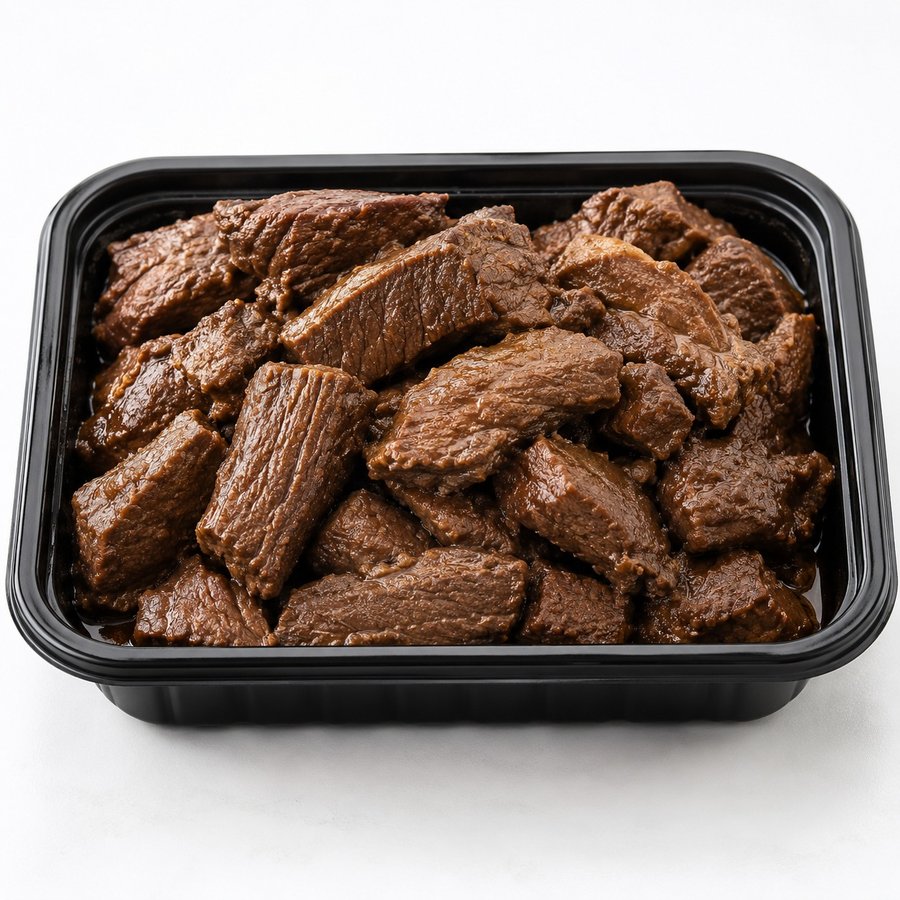 BEEF FINGER MEAT COOKED