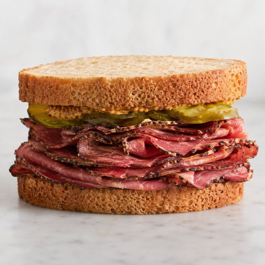 BEEF PASTRAMI SANDWICH COLD