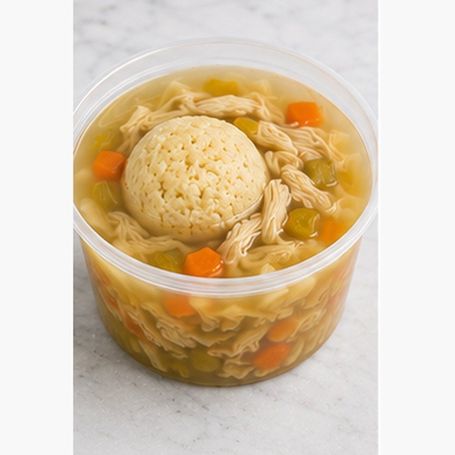 CHICKEN SOUP & KNEIDEL (1lb) - Medium (1 Lb)