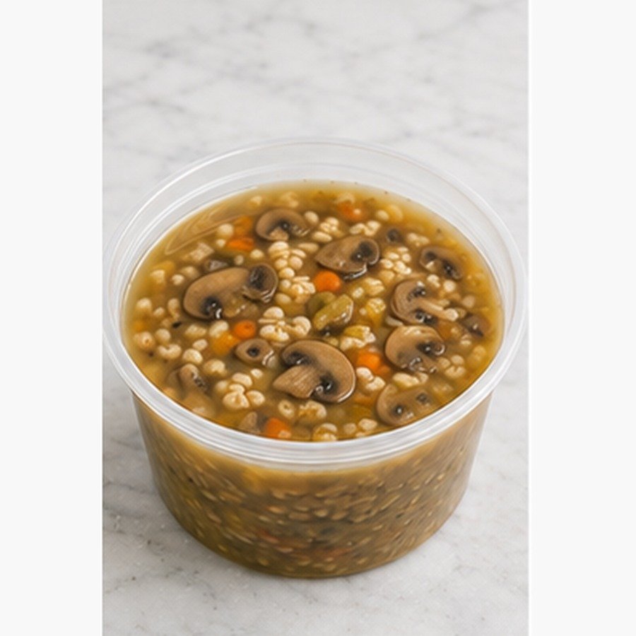 MUSHROOM BARLEY SOUP - Medium (1 Lb)