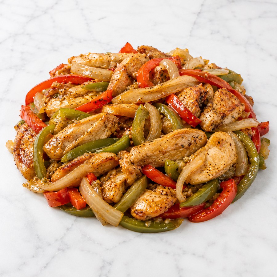 CHICKEN PEPPER STEAK