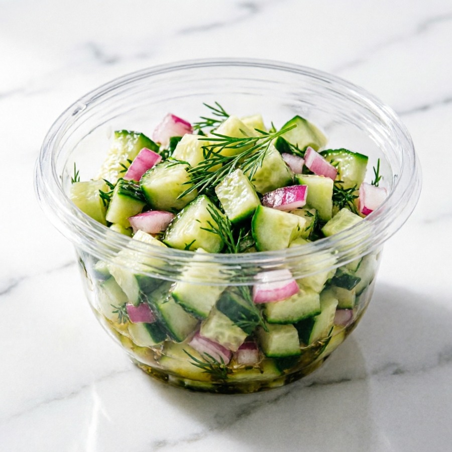 CUCUMBER SALAD SMALL (8oz)
