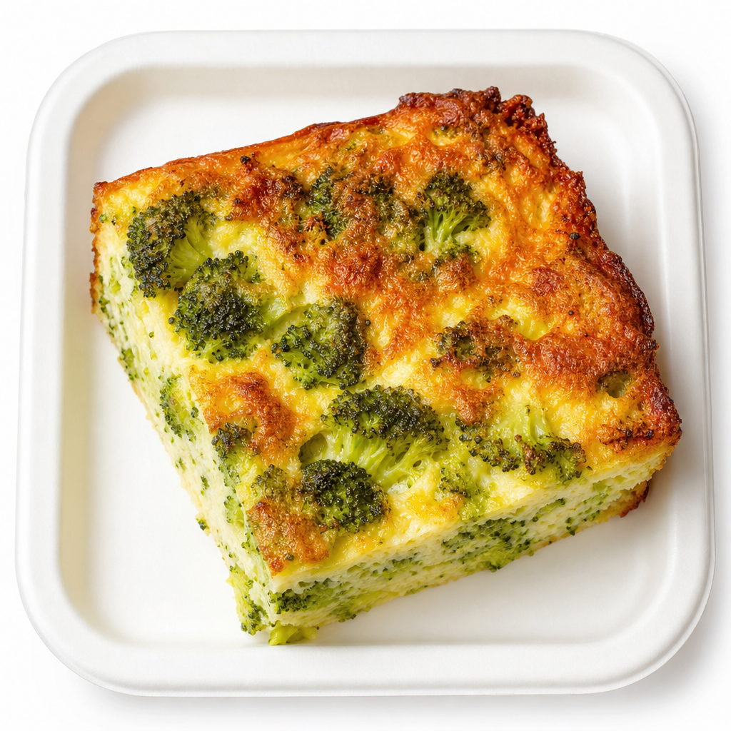 BROCCOLI KUGEL TRAY SLICE