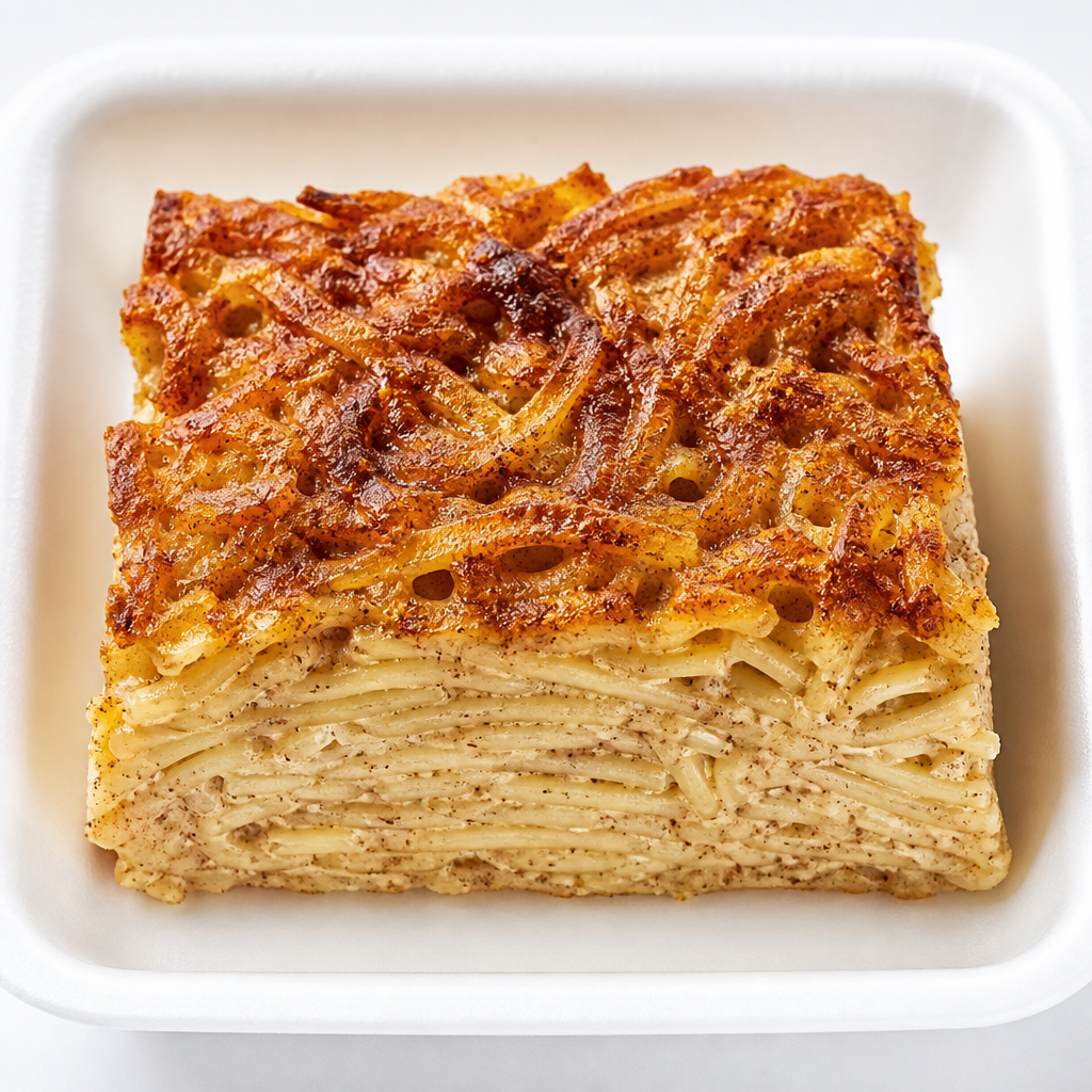 CINNAMON LUKSHEN KUGEL TRAY SLICE